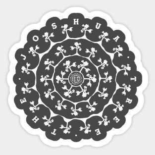 The Joshua Tree Repeating Circles Sticker